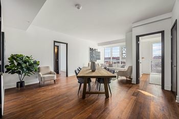 Room with wooden floor